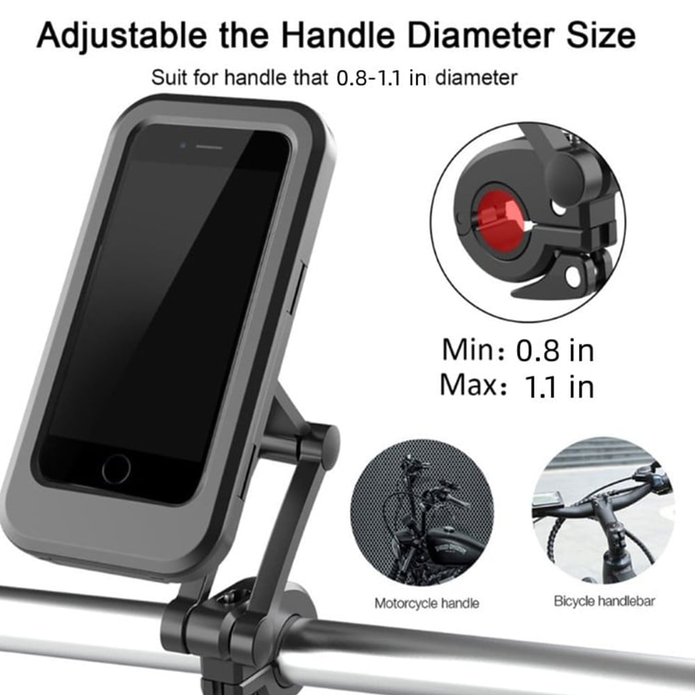 Waterproof Bicycle & Motorcycle Phone Holder