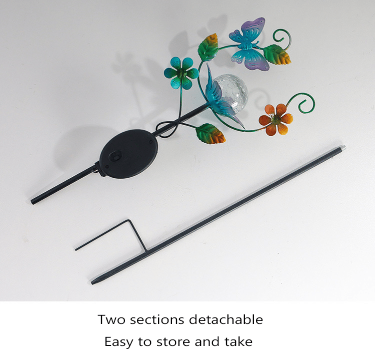🐰Easter Hot Sale-49% OFF🎉-Garden Solar Lights Metal Butterfly Outdoor Decorative Stake