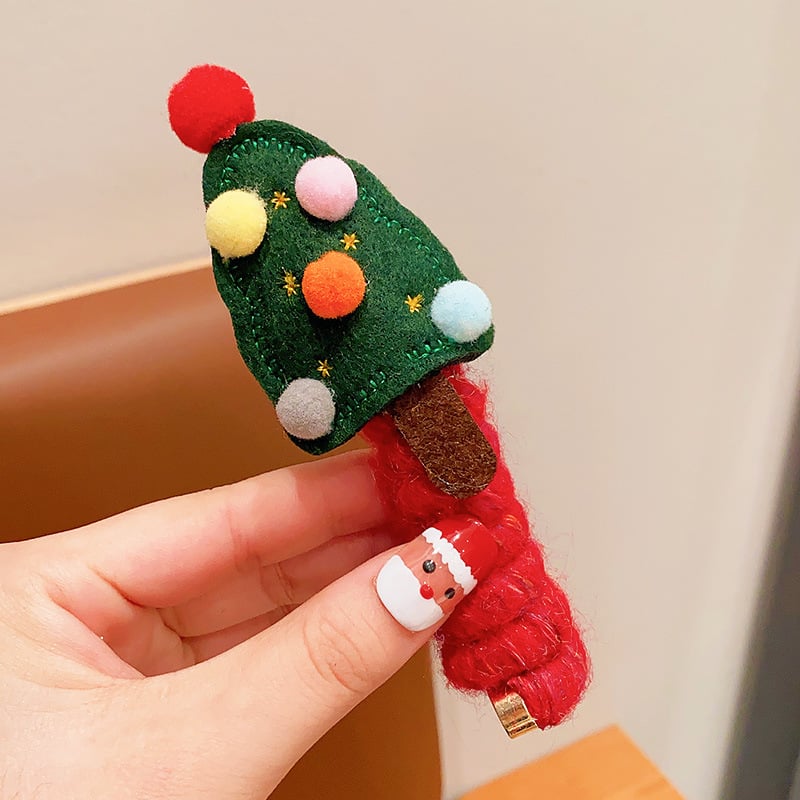 🎄 Christmas Telephone Wire Hair Bands for Kids 🌸