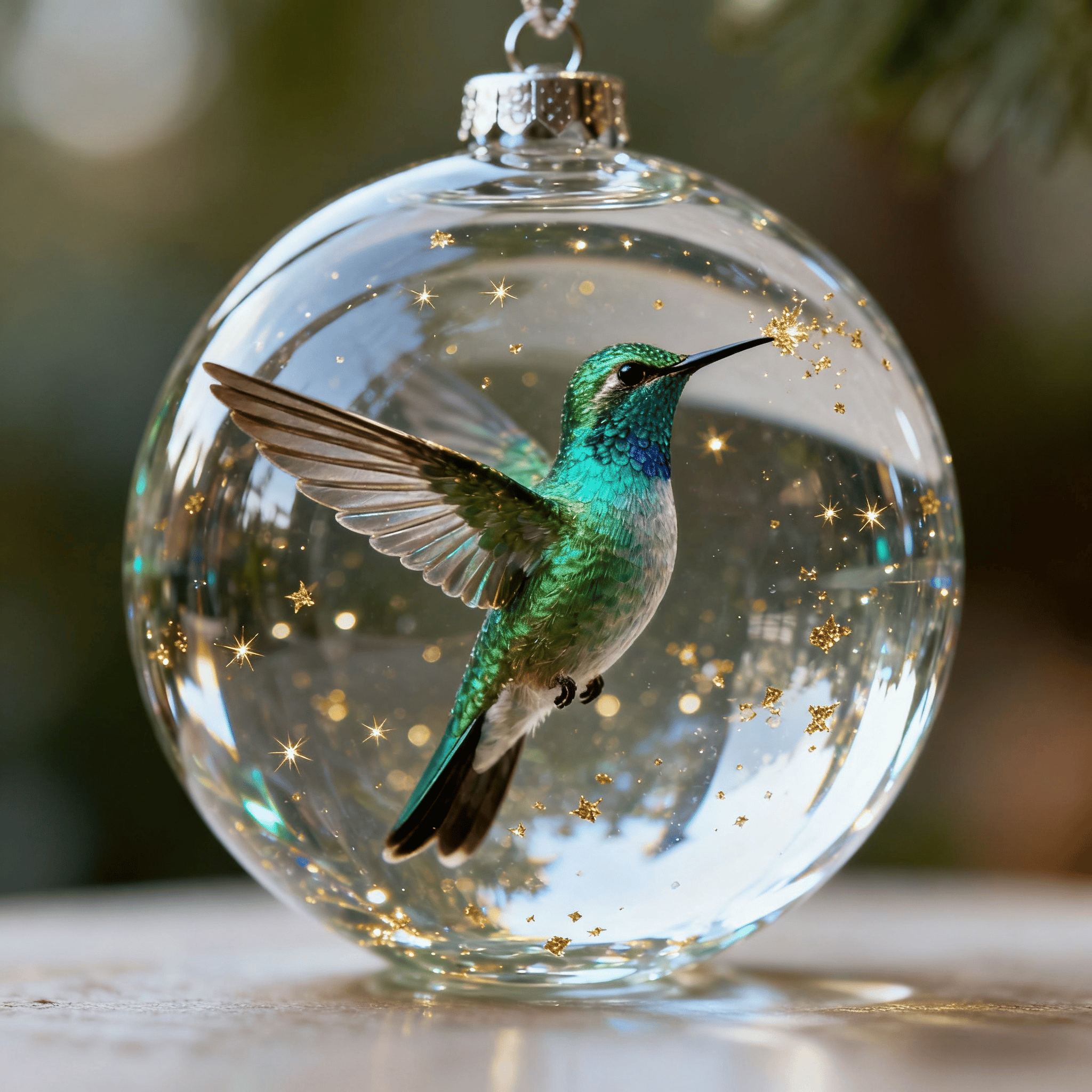 🔥LAST DAY 49% OFF🐦Nature's Birds Crystal Glass Ornament Gift Set