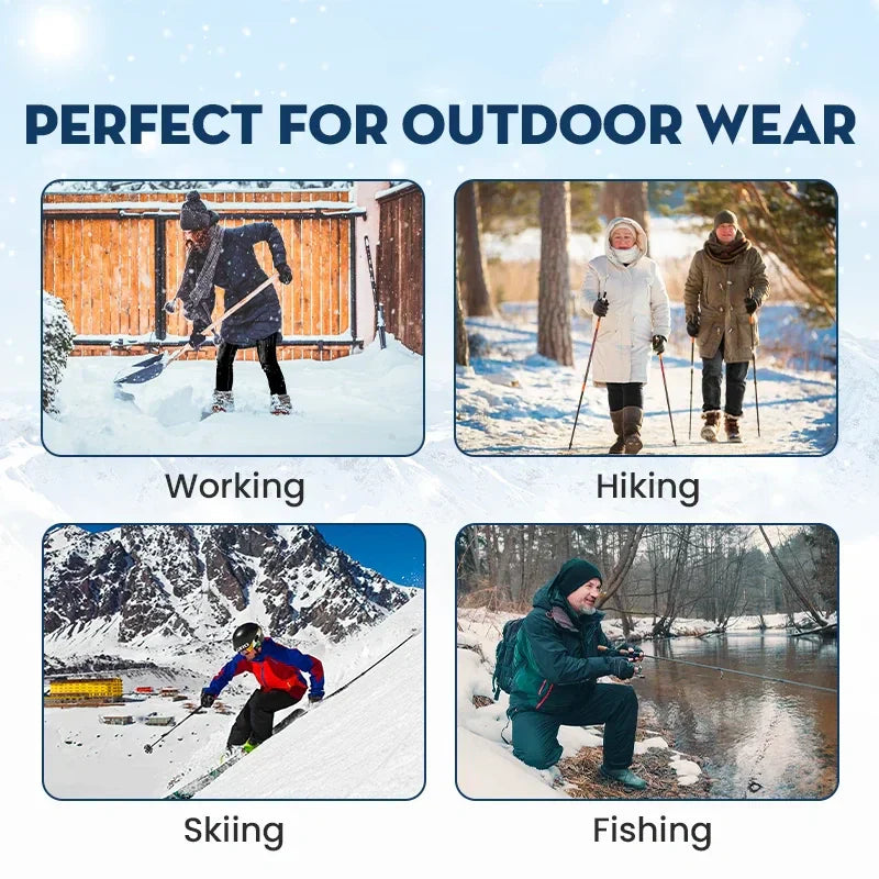 🔥Hot Promotion 49% OFF❄️Unisex Fleece-Lined Waterproof Pants