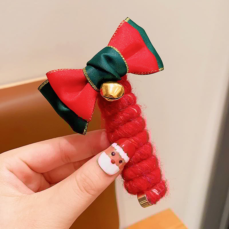 🎄 Christmas Telephone Wire Hair Bands for Kids 🌸