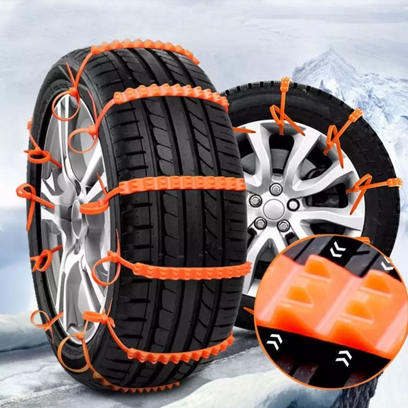 (🎅Flash Sale-49% Off ) Universal Car Tire Snow Chains Anti-skid (5PCS)