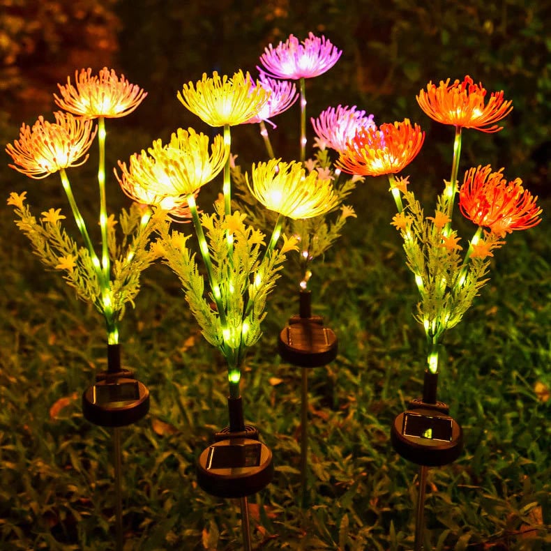 💐Waterproof Solar Flower Lights