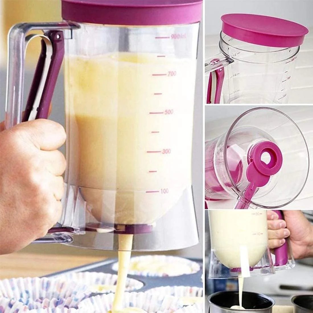 Batter Separator Dispenser Tool /Pancakes🥞/Cupcakes🧁