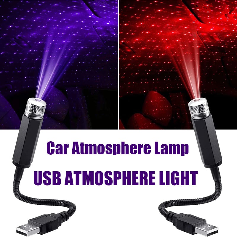 USB Light car star projector