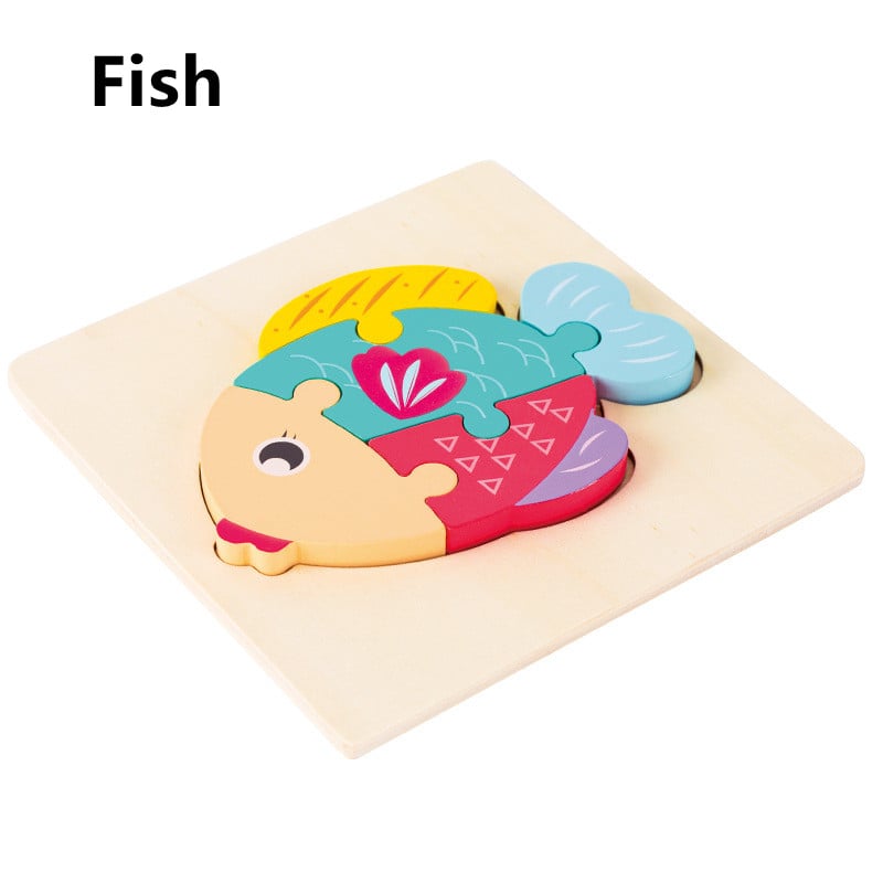 🎁Christmas Hot Sale 49% OFF🔥Children 3D Wooden Puzzle Toys