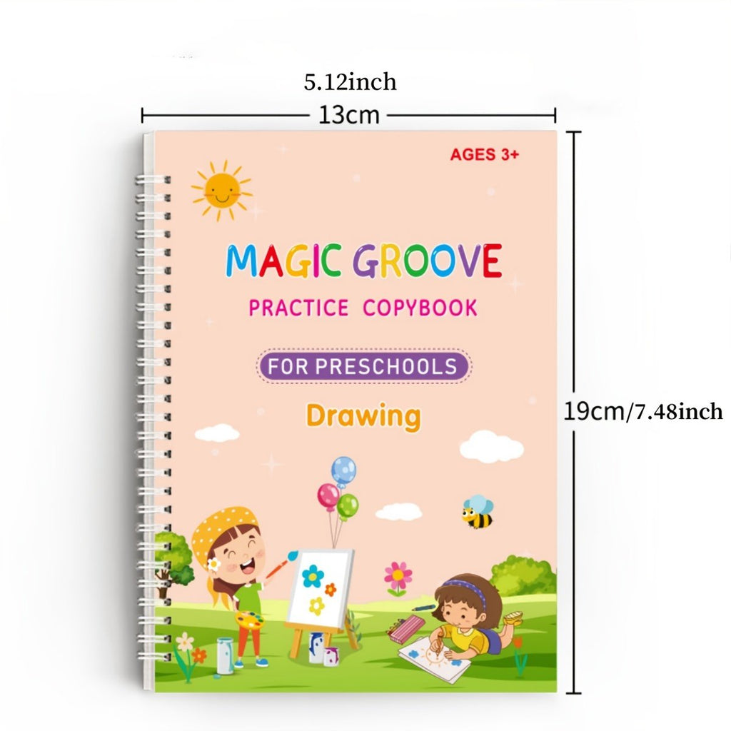 🎉LAST DAY 49% OFF - Reusable Copybook With Pen (writing will disappear)