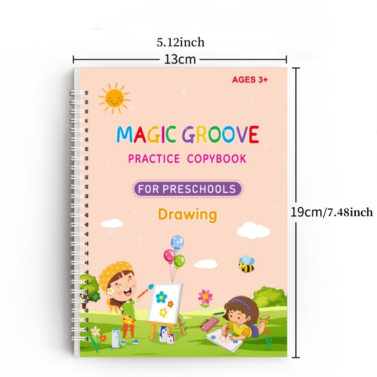 🎉LAST DAY 49% OFF - Reusable Copybook With Pen (writing will disappear)