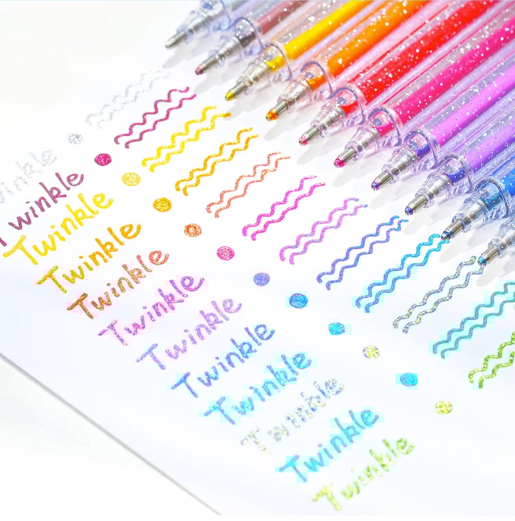 🔥Glitter Gel Pen Set (8 Colors)