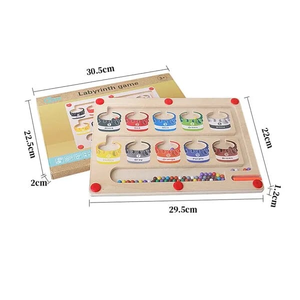 👶Magnetic Color and Number Maze🔥