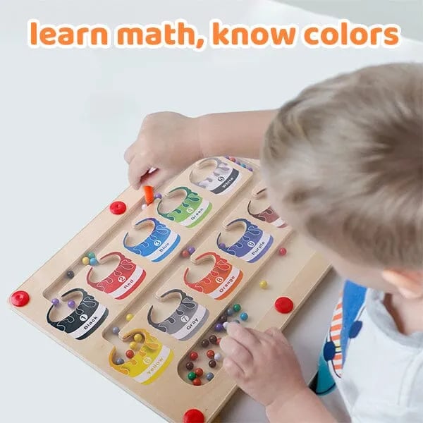 👶Magnetic Color and Number Maze🔥