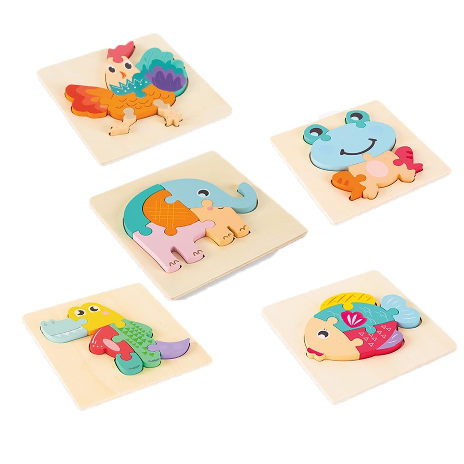 🎁Christmas Hot Sale 49% OFF🔥Children 3D Wooden Puzzle Toys