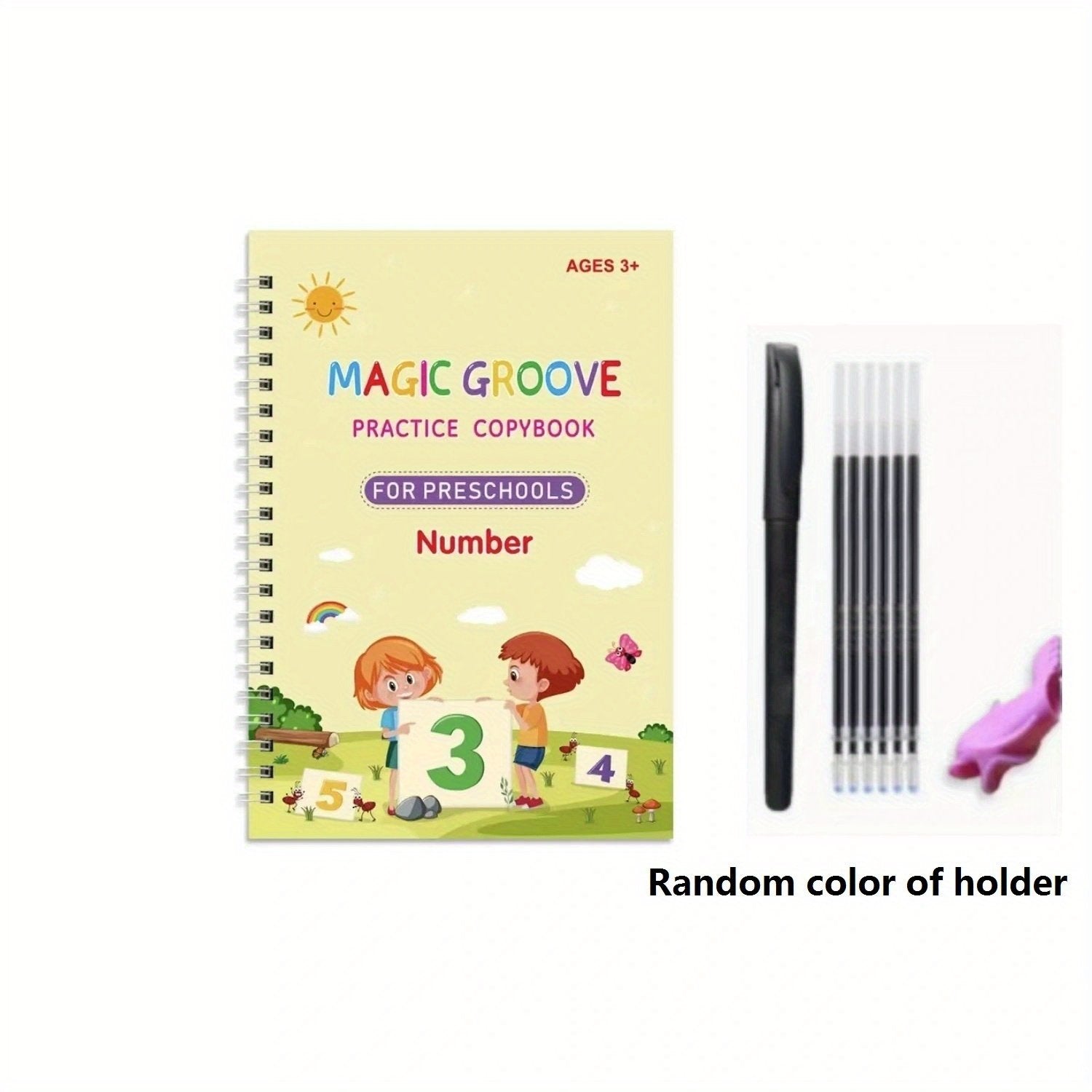 🎉LAST DAY 49% OFF - Reusable Copybook With Pen (writing will disappear)