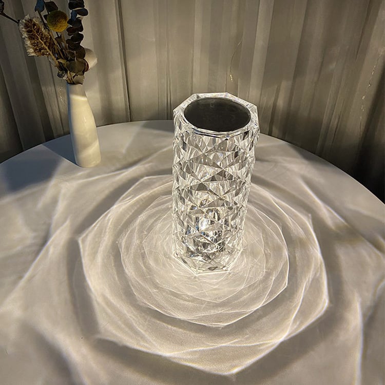 16 Color Romantic LED Rose Table Lamps RGB Touch Lamp