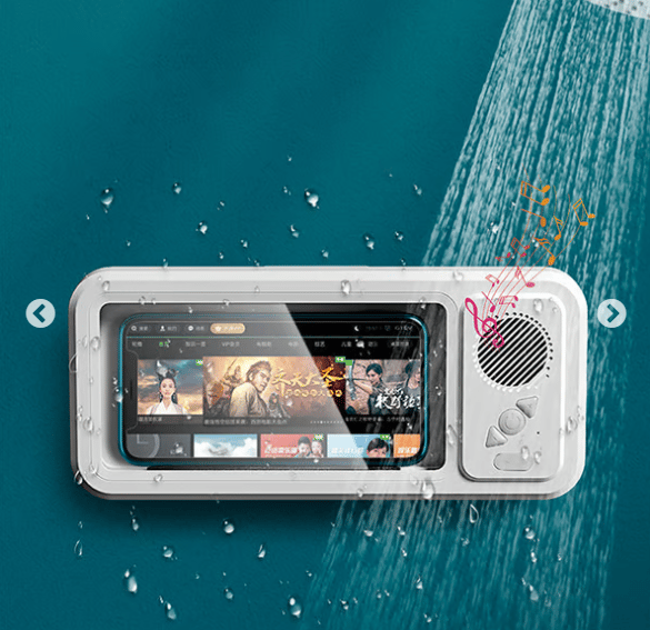 Bathroom waterproof mobile phone box Bluetooth speaker