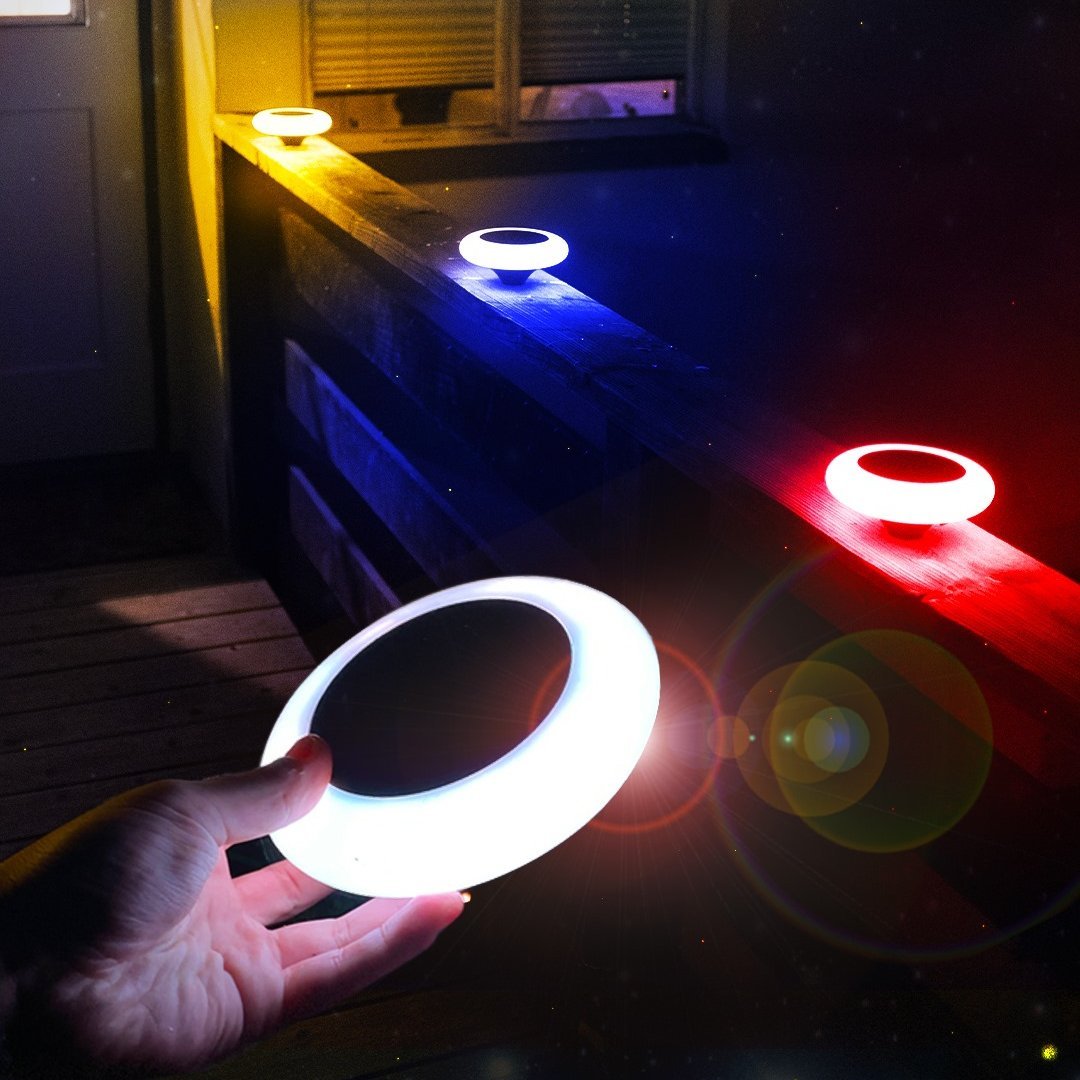 ✨Perfect home upgrade 👍Solar lights outdoor led colorful lights 🌈-BUY 2 GET 1 FREE