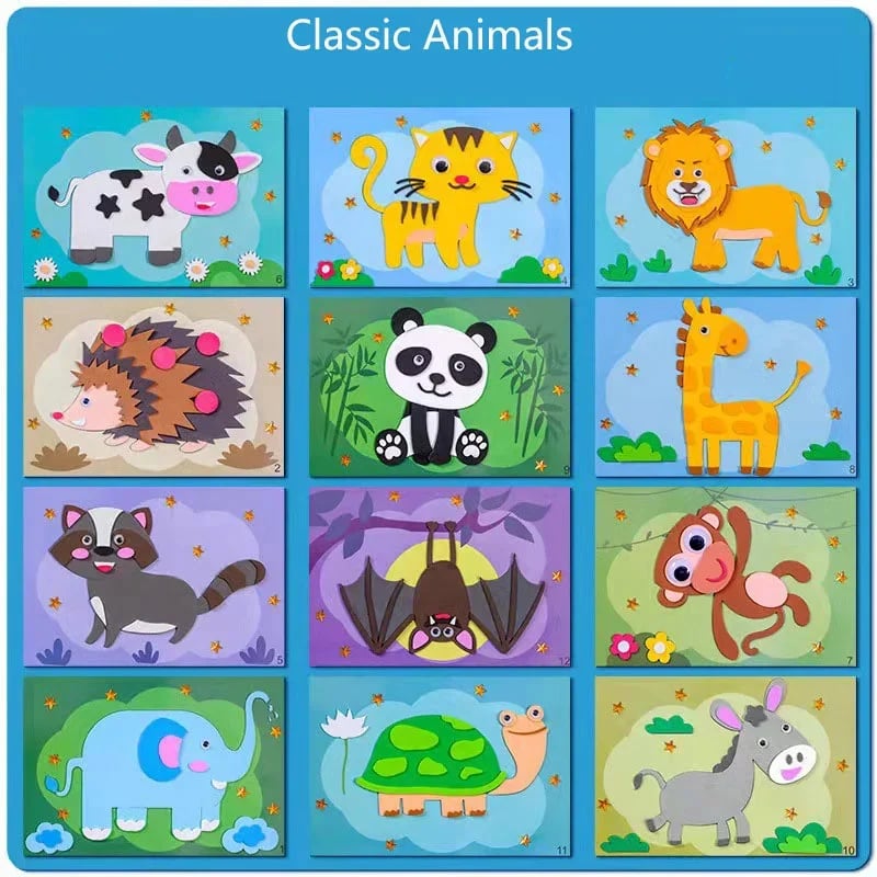 🔥Cartoon EVA Sticker Toys