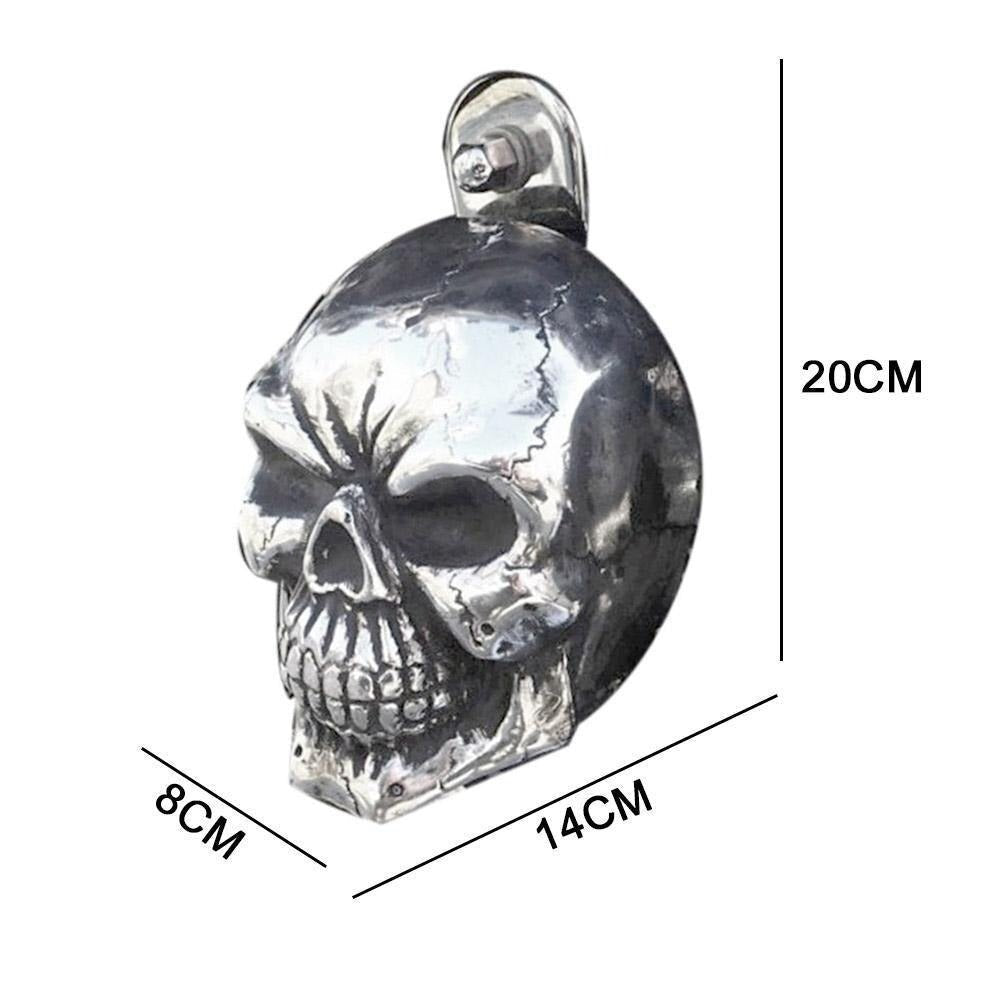 💀Motorcycle Skull Horn Cover