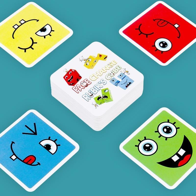 3D Puzzle Face-Changing Magic Cube