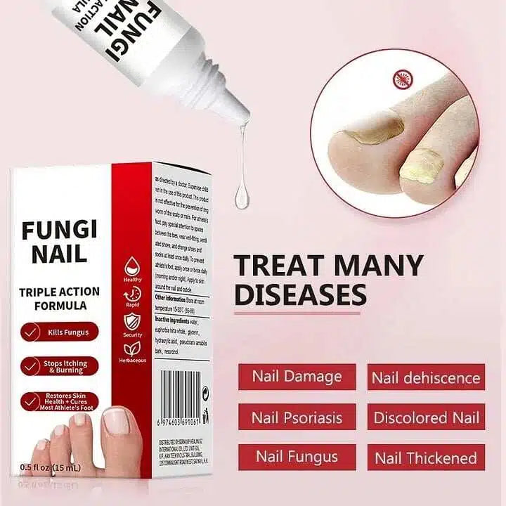 🎄LAST DAY 49%OFF🔥Toenail Fungus Treatment Extra Strength Solution-👨‍⚕️ American Academy of Dermatology (AAD) Approved