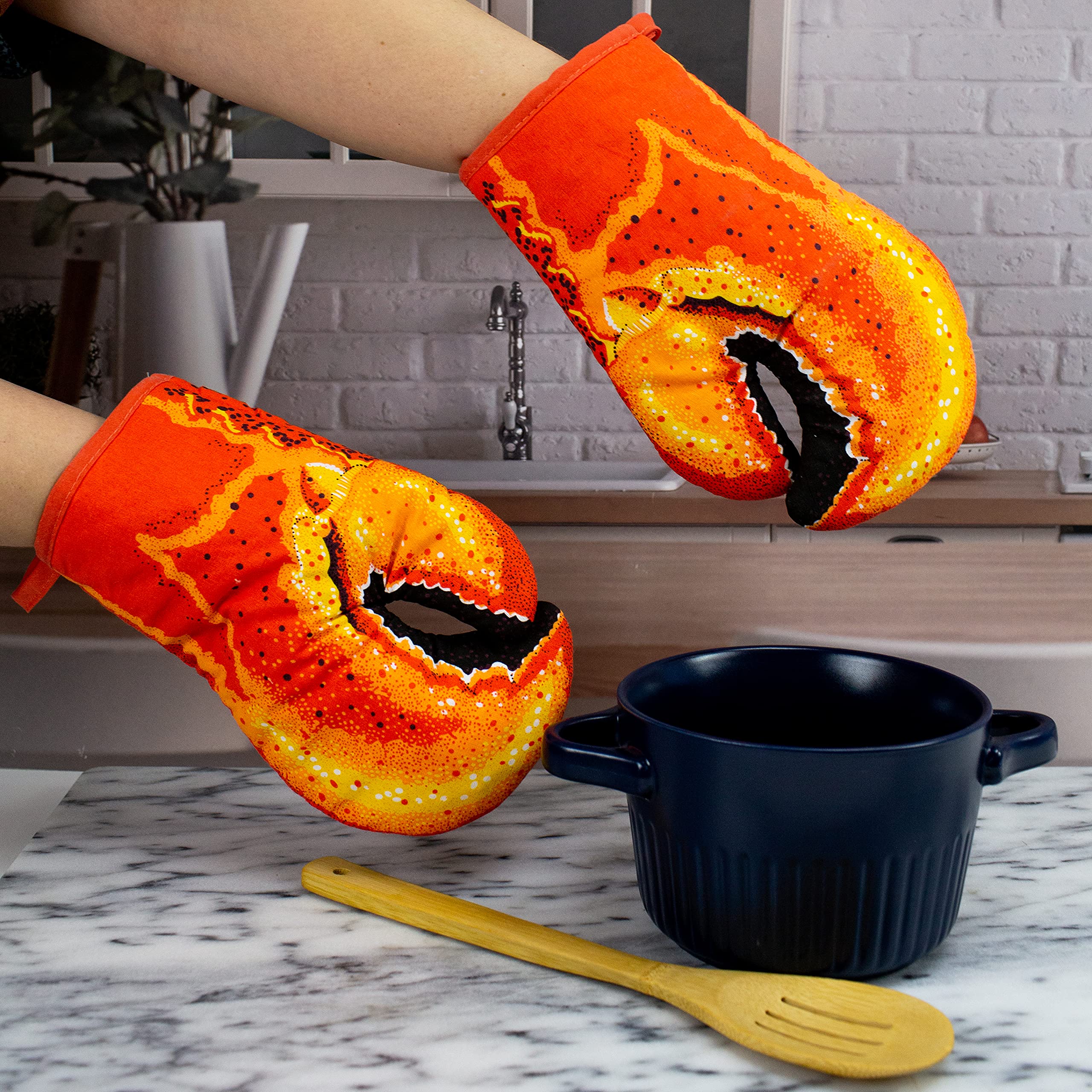 🤣Funny Lobster Claw Oven Mitts