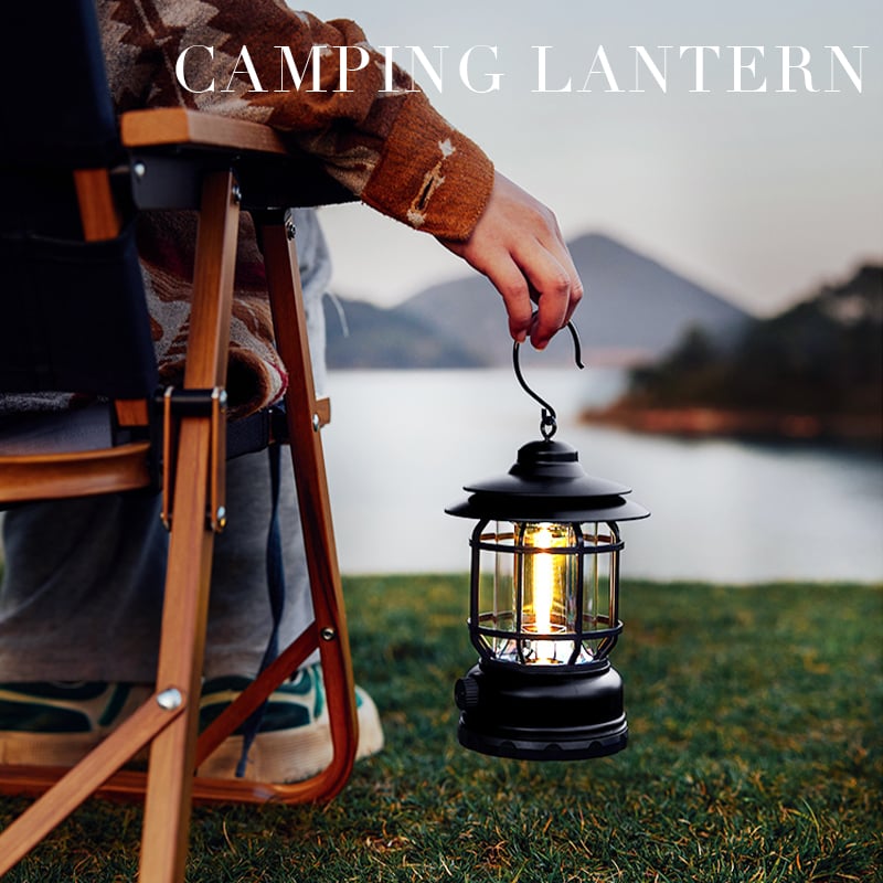 😍HOT-SELLING - Portable Retro Camping Lamp-Today 49% Off🔥