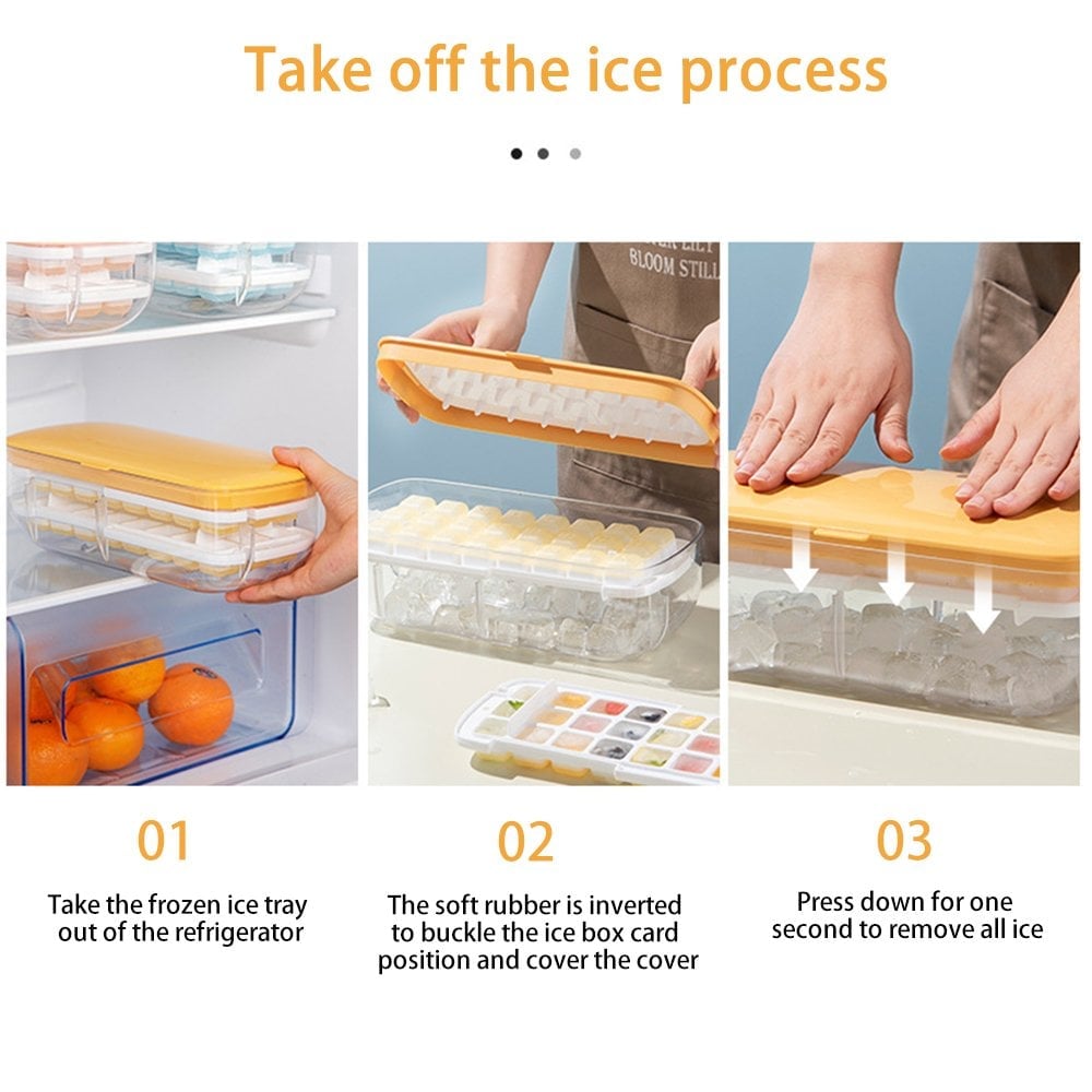 🔥Press Type Ice Cube Maker