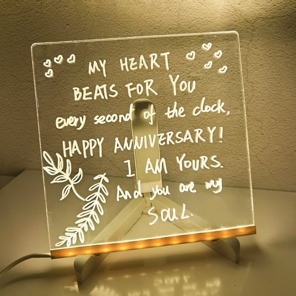✨LED Note Board with Colors 🎨(Come With 7 Pens)