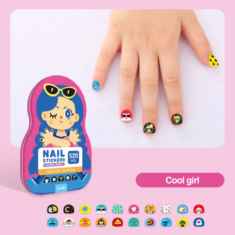 🌸Kids Nail Stickers (520pcs)