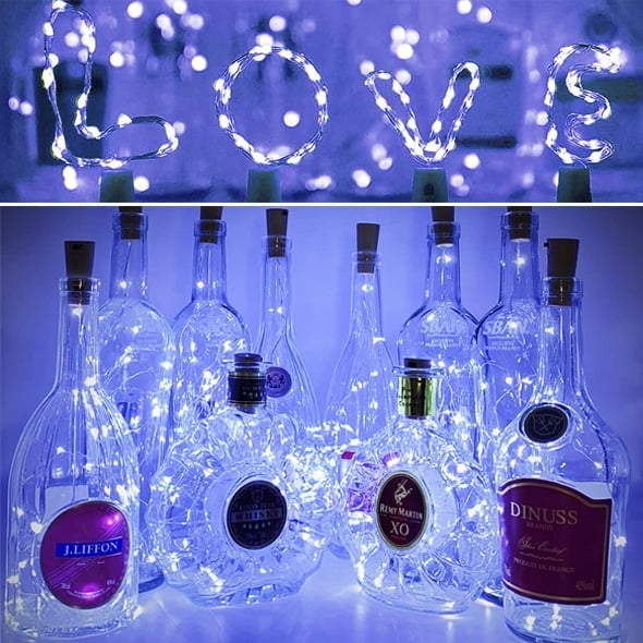 (🎅HOT SALE NOW-49% OFF) BOTTLE LIGHTS ( Battery Included - Replaceable )