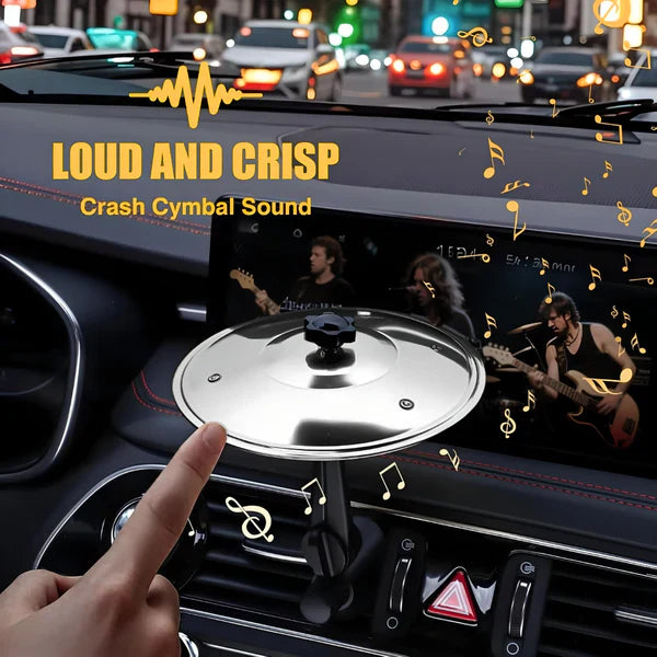 🎶 Make Your Driving More Fun  - Car Crash Cymbal Air Vent 🚗