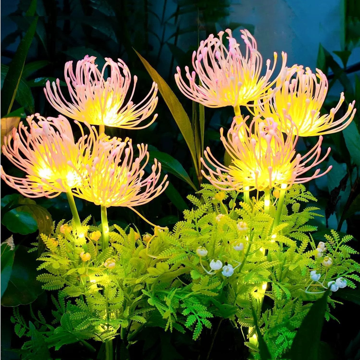 💐Waterproof Solar Flower Lights