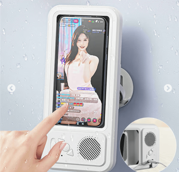 Bathroom waterproof mobile phone box Bluetooth speaker