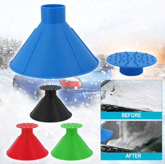 ❄WINTER DISCOUNT 49% OFF❄-Magic Car Ice Scraper Round Cone Shaped