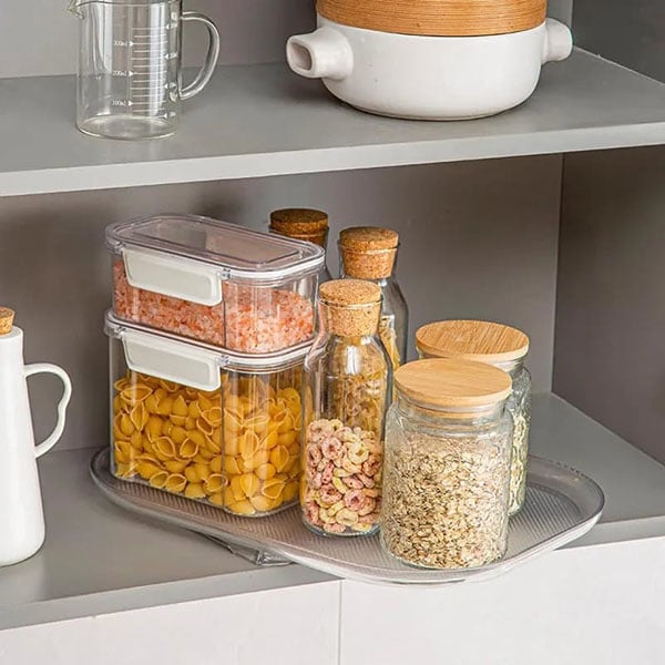 2023 New 360° Rotating Tray Refrigerator Organizer