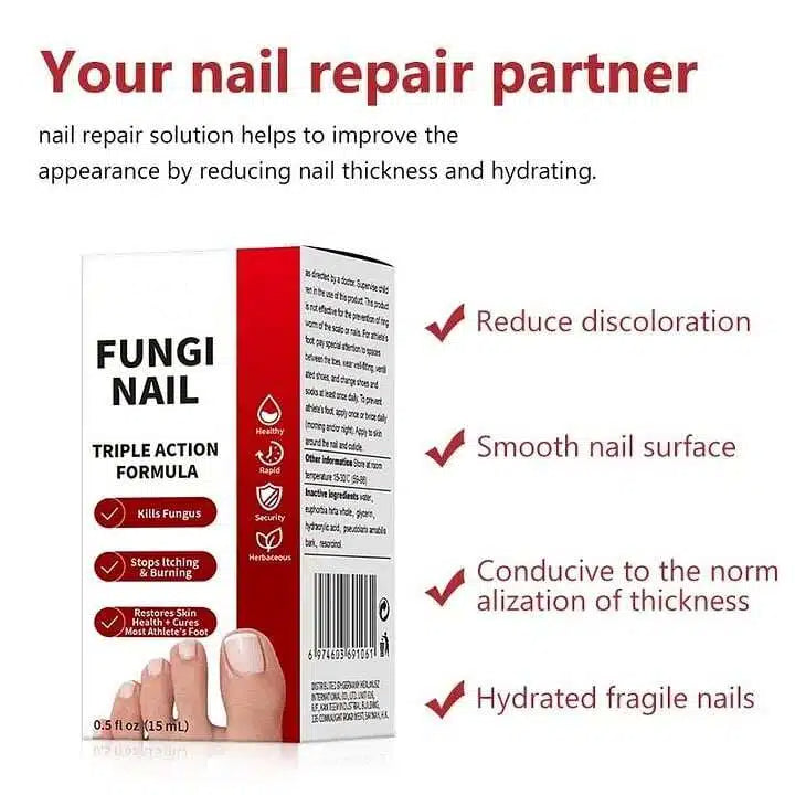 🎄LAST DAY 49%OFF🔥Toenail Fungus Treatment Extra Strength Solution-👨‍⚕️ American Academy of Dermatology (AAD) Approved