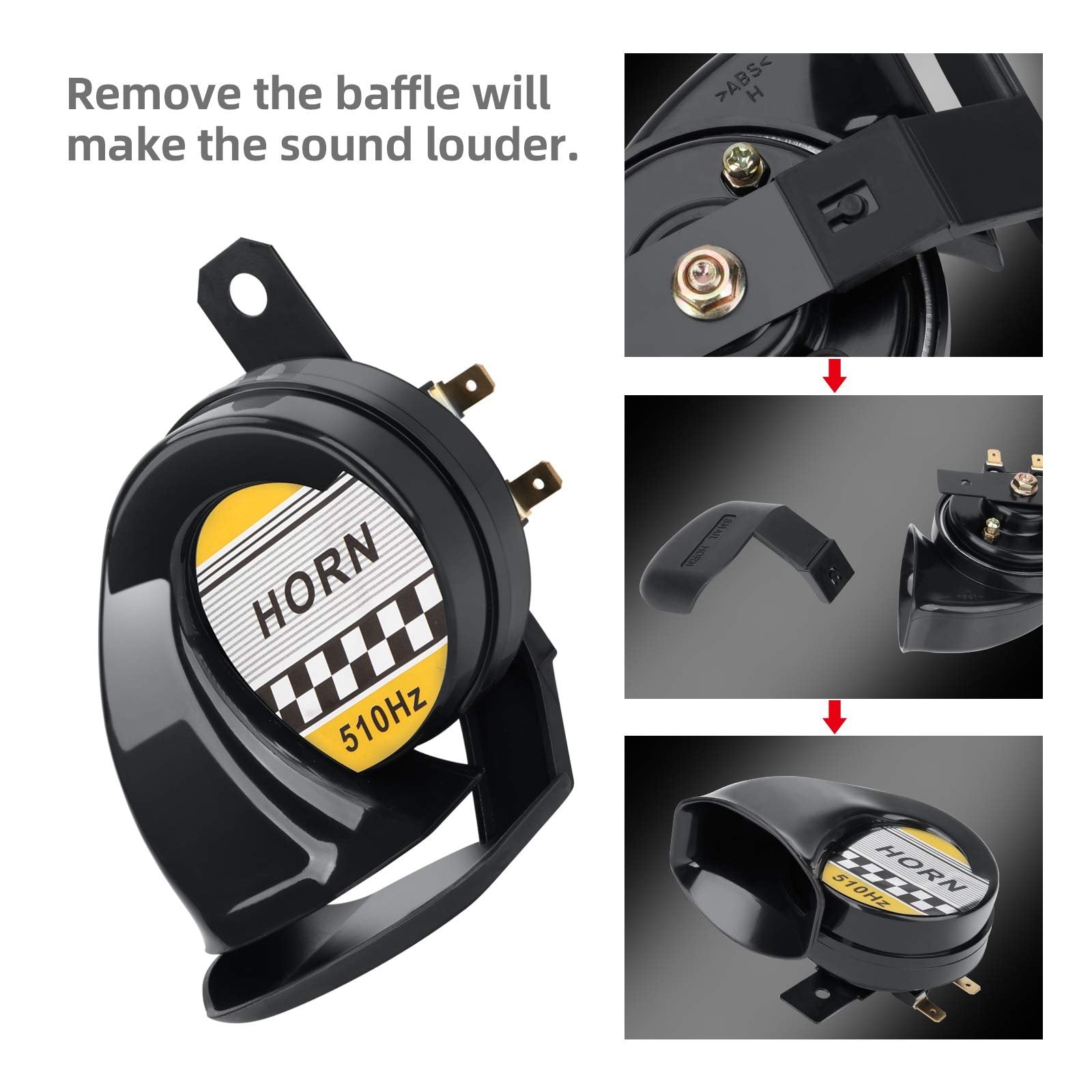 Air Horn For 12V Truck Motorcycle