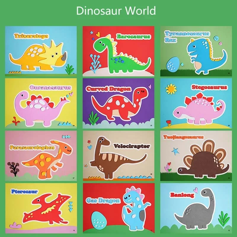 🔥Cartoon EVA Sticker Toys