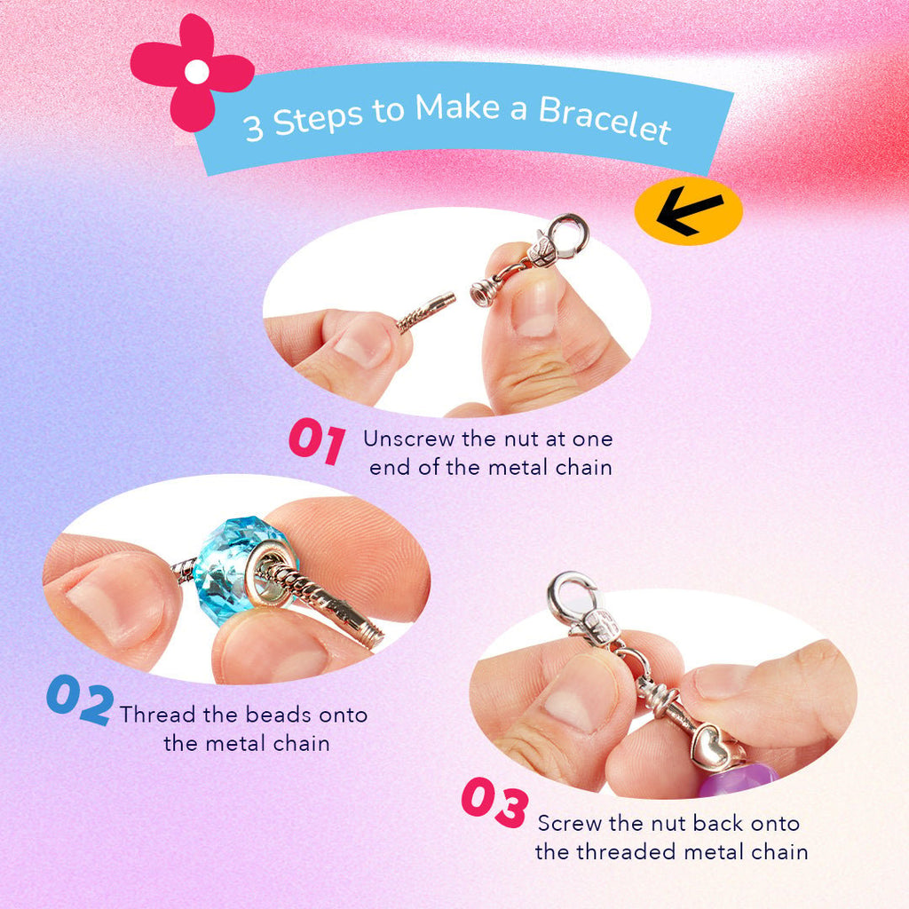 🌈DIY Bracelet Making Set - 🎁The Best Gift For Children