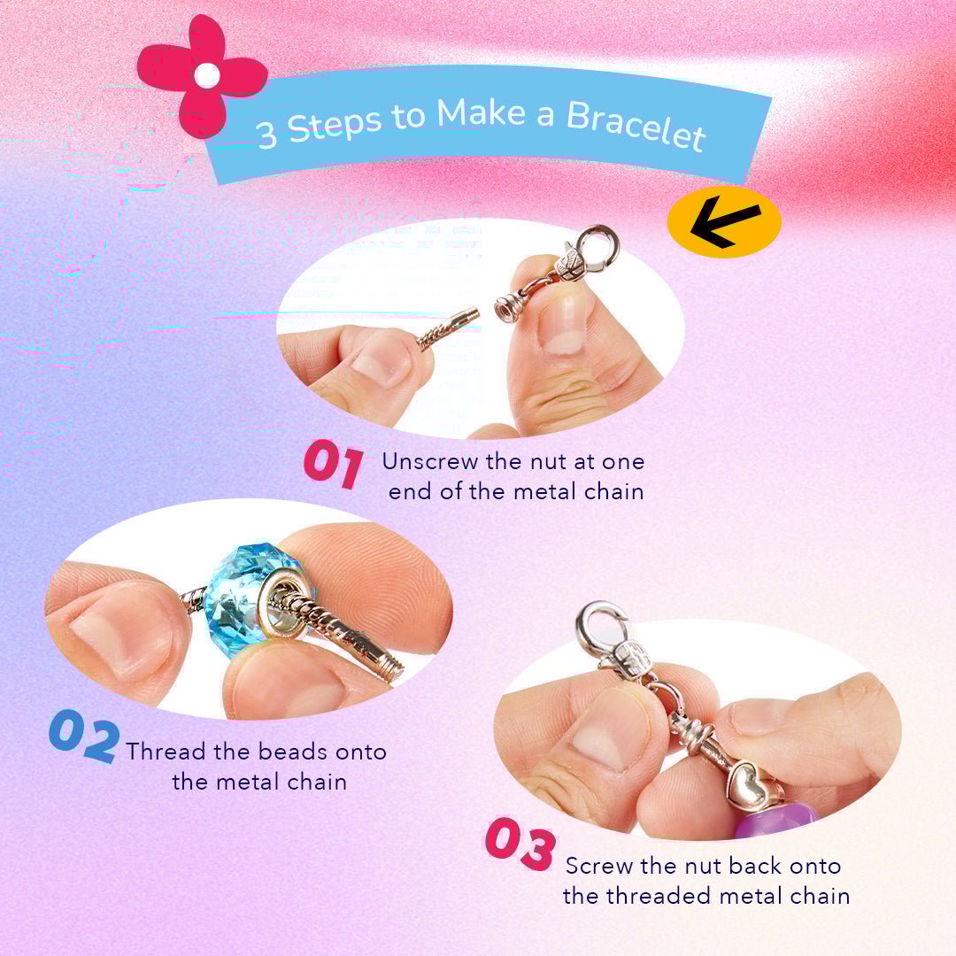🌈DIY Bracelet Making Set - 🎁The Best Gift For Children