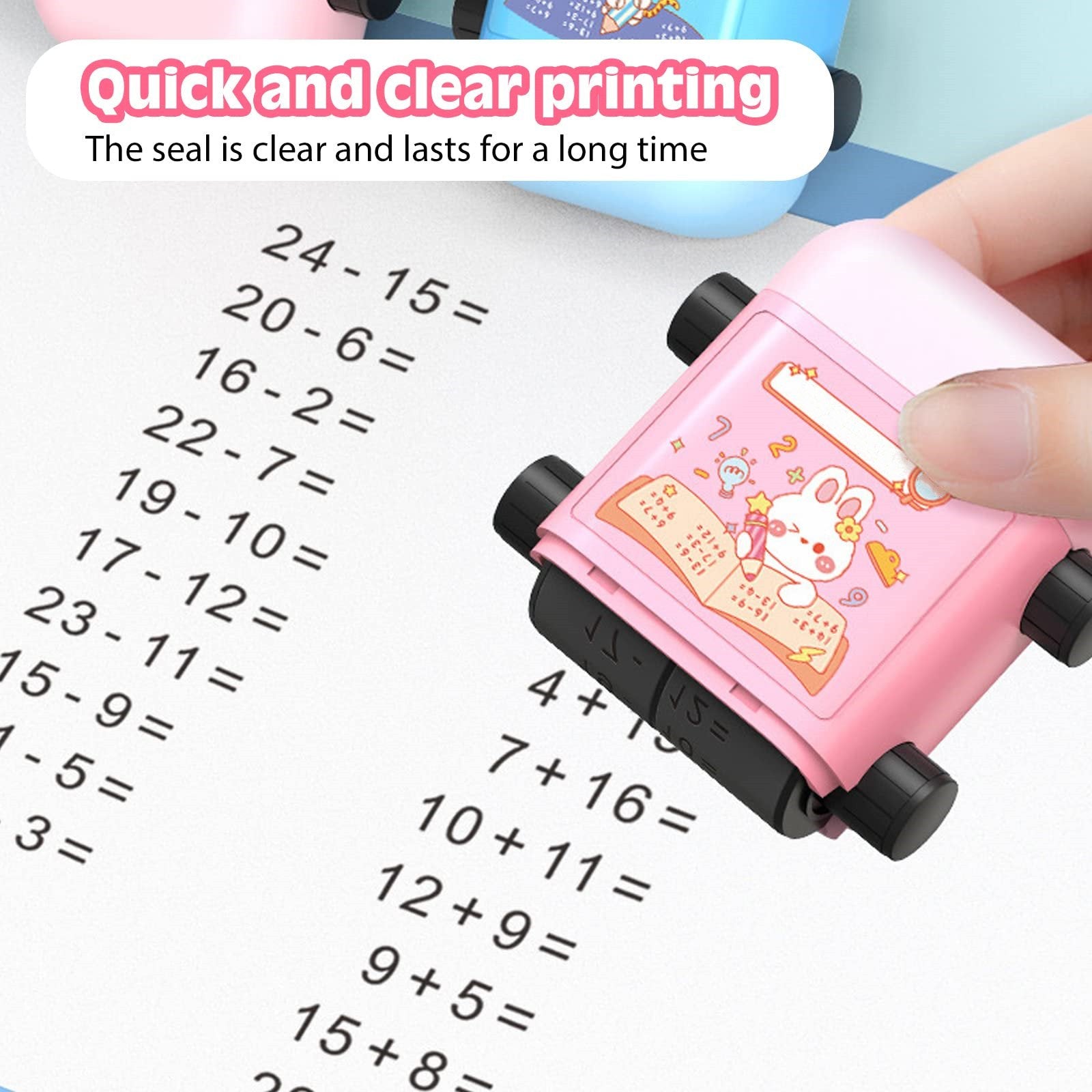 🔥Hot Sale 🔥2 in 1 Math Stamps for Kids