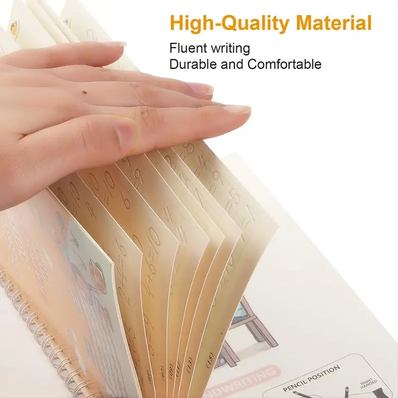 🎉LAST DAY 49% OFF - Reusable Copybook With Pen (writing will disappear)