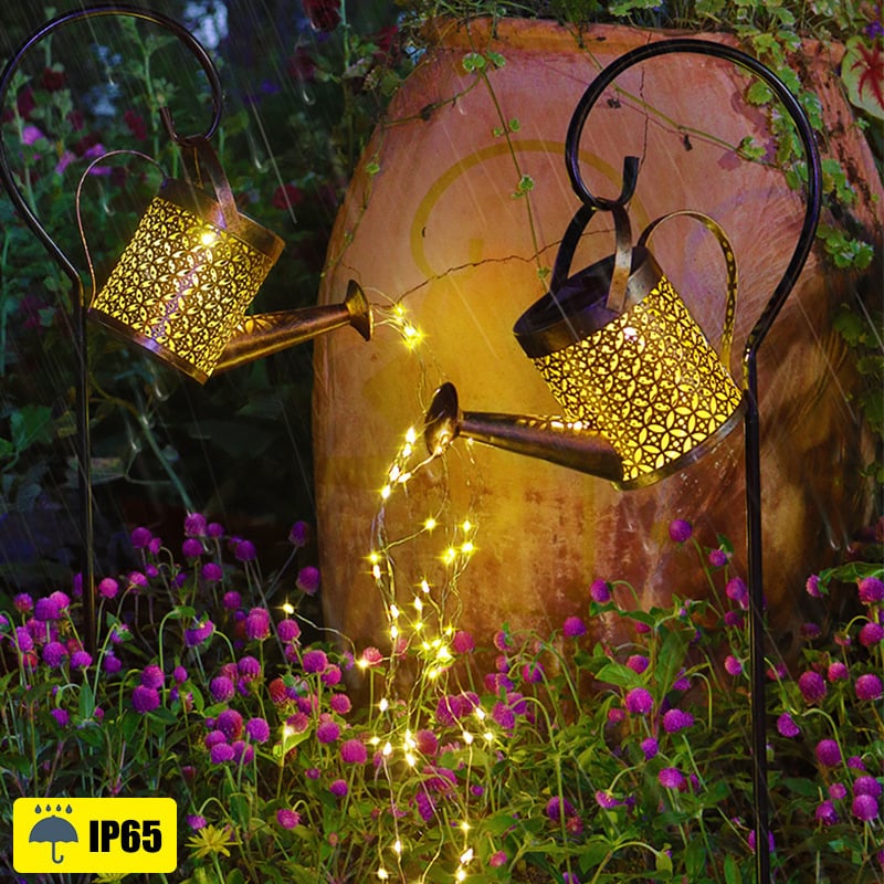 🔥49% Off Today🔥-Solar Waterfall Lights🎇