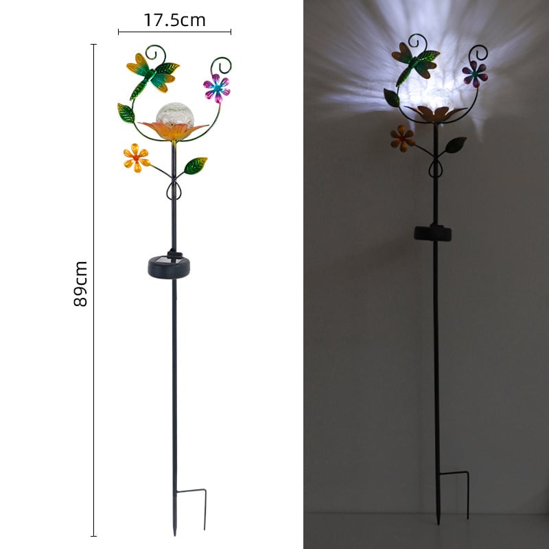 🐰Easter Hot Sale-49% OFF🎉-Garden Solar Lights Metal Butterfly Outdoor Decorative Stake