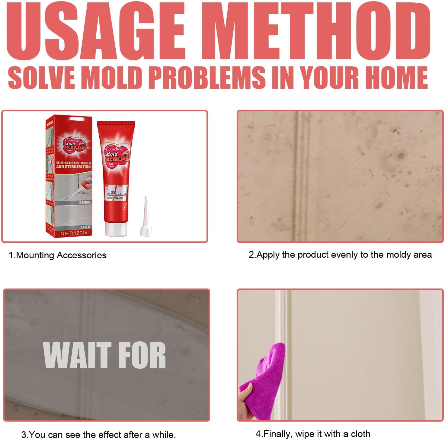 Household Mold Remover Gel