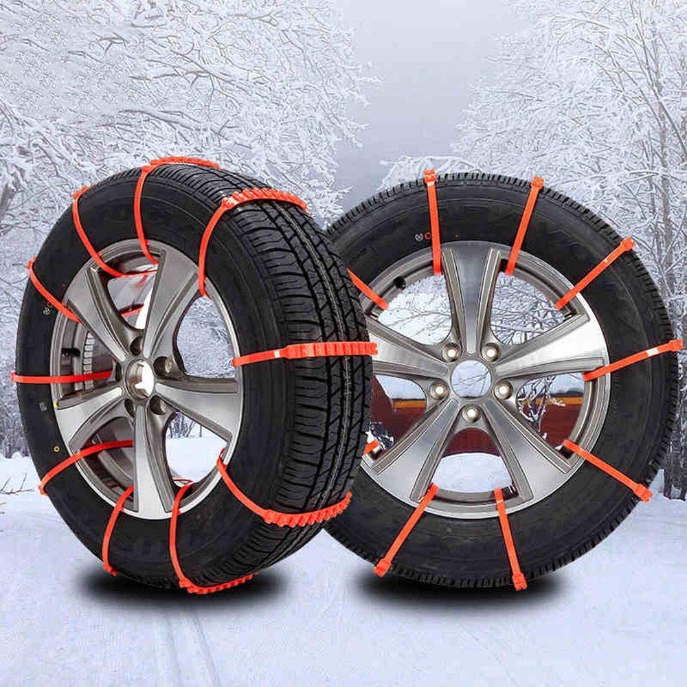 (🎅Flash Sale-49% Off ) Universal Car Tire Snow Chains Anti-skid (5PCS)