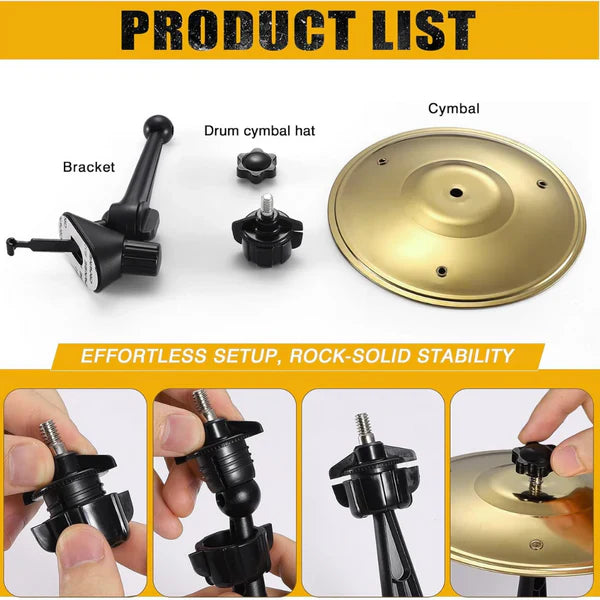 🎶 Make Your Driving More Fun  - Car Crash Cymbal Air Vent 🚗