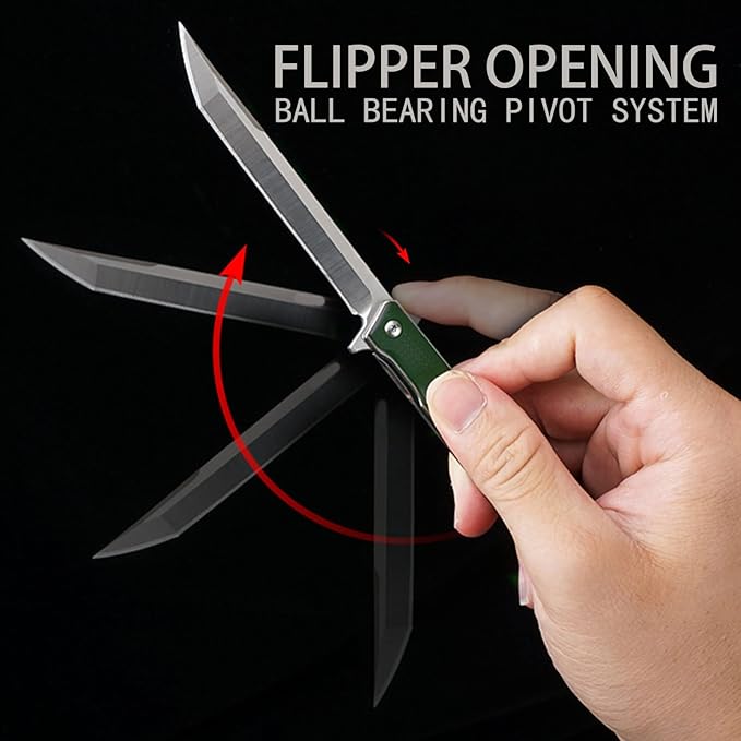 T42 Small Slim Pocket Flipper Knife