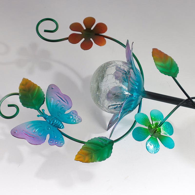 🐰Easter Hot Sale-49% OFF🎉-Garden Solar Lights Metal Butterfly Outdoor Decorative Stake
